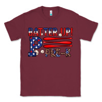 Burgundy batter up pre k Classic Tee - JahusDesignShop