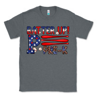 Charcoal Heather batter up pre k Classic Tee - JahusDesignShop
