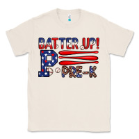 Natural batter up pre k Classic Tee - JahusDesignShop