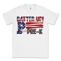 White batter up pre k Classic Tee - JahusDesignShop