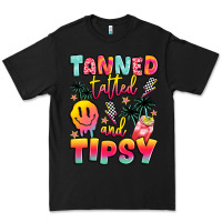 Black tanned tattled and tipsy Premium Tee - JahusDesignShop