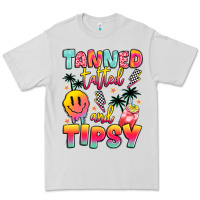 Dove Grey tanned tattled and tipsy Premium Tee - JahusDesignShop
