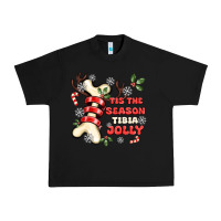 Black tis the season tıbıa jolly Urban Heavy Tee - MaliasSmallBusiness