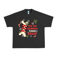 Pigment Black tis the season tıbıa jolly Urban Heavy Tee - MaliasSmallBusiness