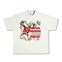 Pistachio tis the season tıbıa jolly Urban Heavy Tee - MaliasSmallBusiness