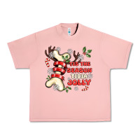 Salmon tis the season tıbıa jolly Urban Heavy Tee - MaliasSmallBusiness