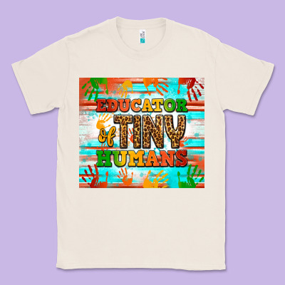 Educator Of Tiny Humans Classic Tee Designed By Nancycooperartshop