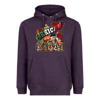 Plum Mexican mom Heavyweight Hoodie - HowdyJamesFarm