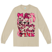 In October We Wear Pink Long Sleeve Tee | Teevron