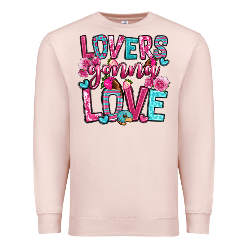 Lovers Gonna Love Premium Sweatshirt by OliviaCreatesArt | Teevron