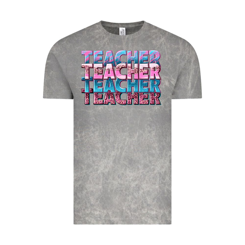 Teacher Stacked Vintage Tee by NancyCooperArtShop | Teevron