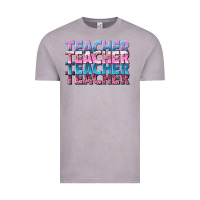 Vintage Zinc teacher stacked Vintage Tee - NancyCooperArtShop