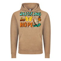 Vintage Coffee rejoicing in hope Vintage Hoodie - NancyCooperArtShop
