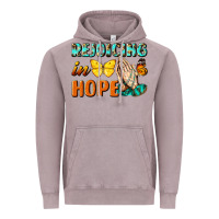 Vintage Zinc rejoicing in hope Vintage Hoodie - NancyCooperArtShop