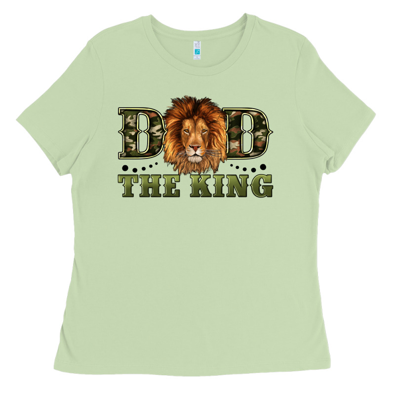 Dad The King Ladies Tee by Artiststas | Teevron