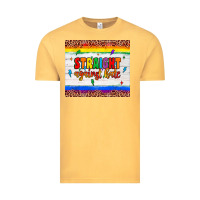 Vintage Mustard straight against hate tumbler Vintage Tee - JahusDesignShop