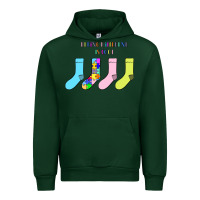 Forest Green Titi Pretty Art Being Different Is Cool Urban Hoodie - CowhideDigitalArt