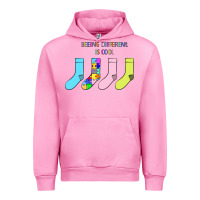 Fuchsia Pink Titi Pretty Art Being Different Is Cool Urban Hoodie - CowhideDigitalArt