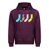 Mauve Wine Titi Pretty Art Being Different Is Cool Urban Hoodie - CowhideDigitalArt