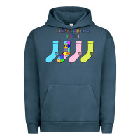 Pigment Midnight Navy Titi Pretty Art Being Different Is Cool Urban Hoodie - CowhideDigitalArt