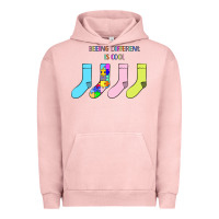 Pigment Salmon Titi Pretty Art Being Different Is Cool Urban Hoodie - CowhideDigitalArt