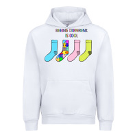 White Titi Pretty Art Being Different Is Cool Urban Hoodie - CowhideDigitalArt