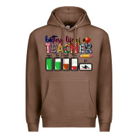 Chestnut battery life of teacher Premium Hoodie - CowGirlArtShop
