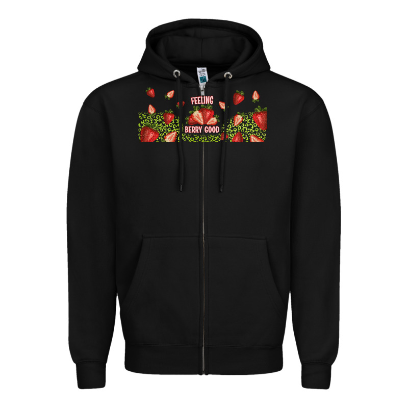 Feeling Berry Good Zipper Hoodie by TumblerDesignByShophia | Teevron