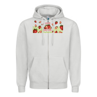 Dove Grey feeling berry good Zipper Hoodie - TumblerDesignByShophia