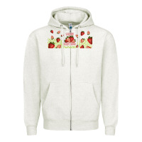 Oatmeal Heather feeling berry good Zipper Hoodie - TumblerDesignByShophia