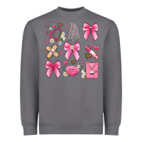 Storm coquette bow nurse Heavyweight Sweatshirt - Artiststas