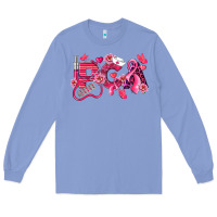 Colony Blue pca breast cancer patient care assistant Long Sleeve Tee - LillyAllenDesigns
