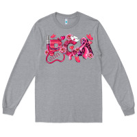 Heather Grey pca breast cancer patient care assistant Long Sleeve Tee - LillyAllenDesigns