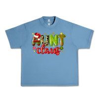 Pebble Blue aunt claus Urban Heavy Tee - MaliasSmallBusiness