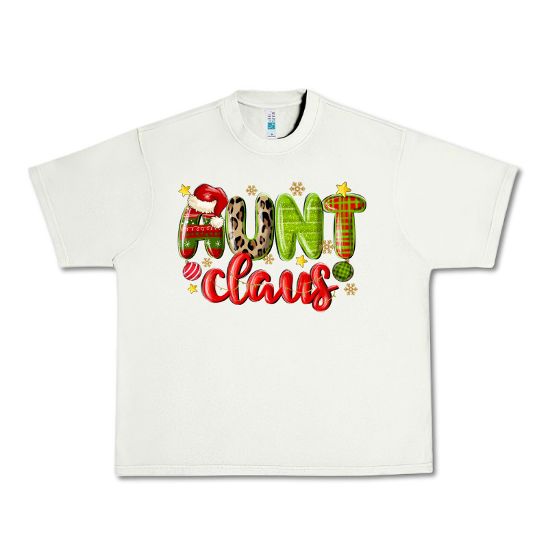 Aunt Claus Urban Heavy Tee by MaliasSmallBusiness | Teevron