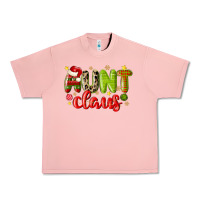 Salmon aunt claus Urban Heavy Tee - MaliasSmallBusiness