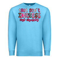 Ocean Blue that don t impress me much Premium Sweatshirt - OliviaCreatesArt