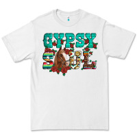 White western gypsy soul horse roses serape aztec leopard Premium Tee - Artiststas