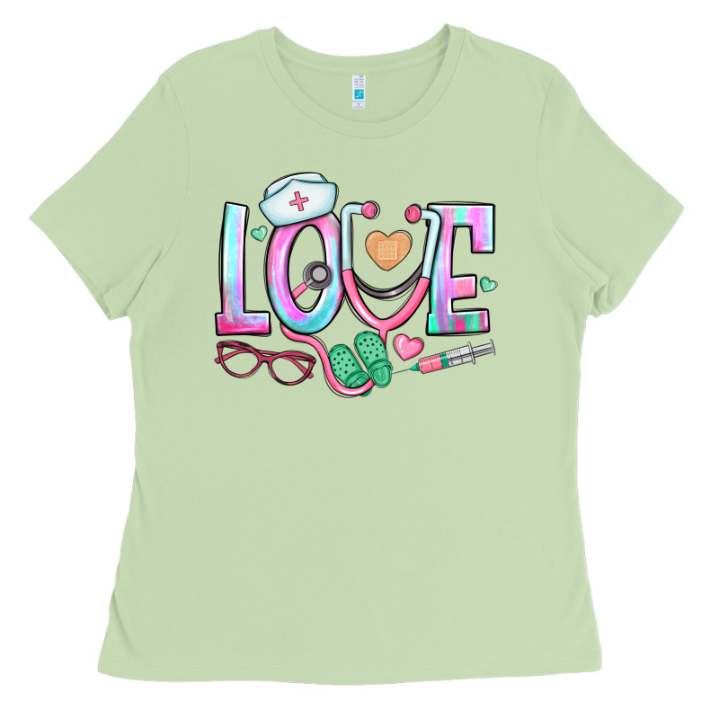 Love Nurse Ladies Tee by BundleAndBundleShop | Teevron