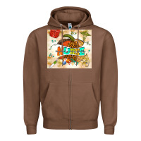 Chestnut fall nurse pumpkin Zipper Hoodie - TumblerDesignByShophia
