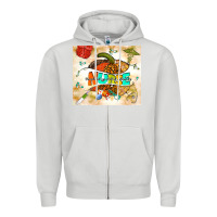 Dove Grey fall nurse pumpkin Zipper Hoodie - TumblerDesignByShophia