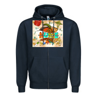 Navy fall nurse pumpkin Zipper Hoodie - TumblerDesignByShophia