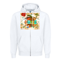 White fall nurse pumpkin Zipper Hoodie - TumblerDesignByShophia