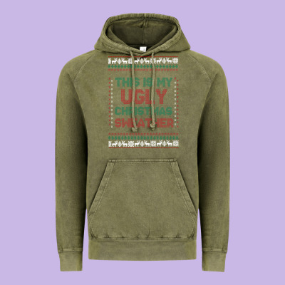 This Is My Ugly Christmas Vintage Hoodie Designed By Maliassmallbusiness