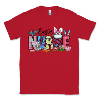 Red easter nurse Classic Tee - CowhideDigitalArt