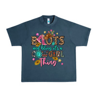 Midnight Navy boots and bling it's a cowgirl thing Urban Heavy Tee - MaliasSmallBusiness