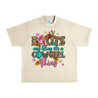 Sandshell boots and bling it's a cowgirl thing Urban Heavy Tee - MaliasSmallBusiness