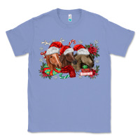 Colony Blue christmas horses Classic Tee - MaliasSmallBusiness