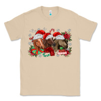 Mushroom christmas horses Classic Tee - MaliasSmallBusiness