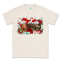 Natural christmas horses Classic Tee - MaliasSmallBusiness